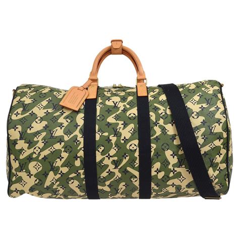 louis vuitton camo duffle bag|louis vuitton camo bag.